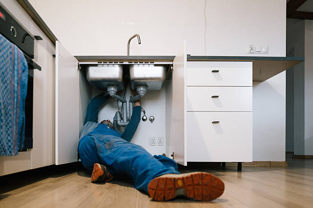 Professional Pipe Repair technician working in Brownstown, WA